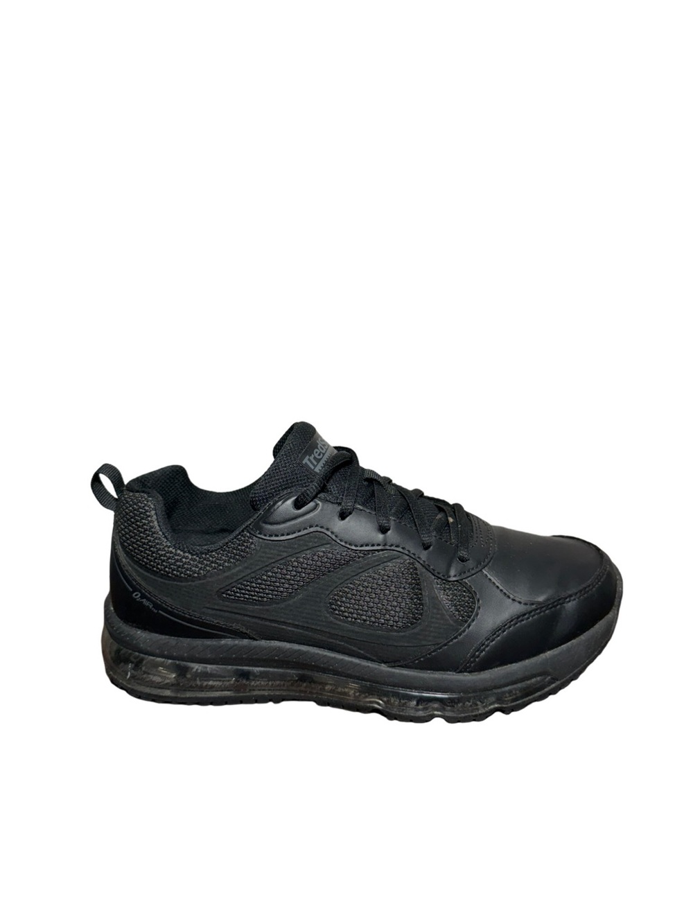 Women's Black Athletic Walking Sneakers